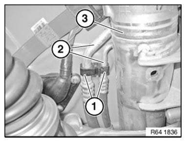 Condenser And Dryer With Lines